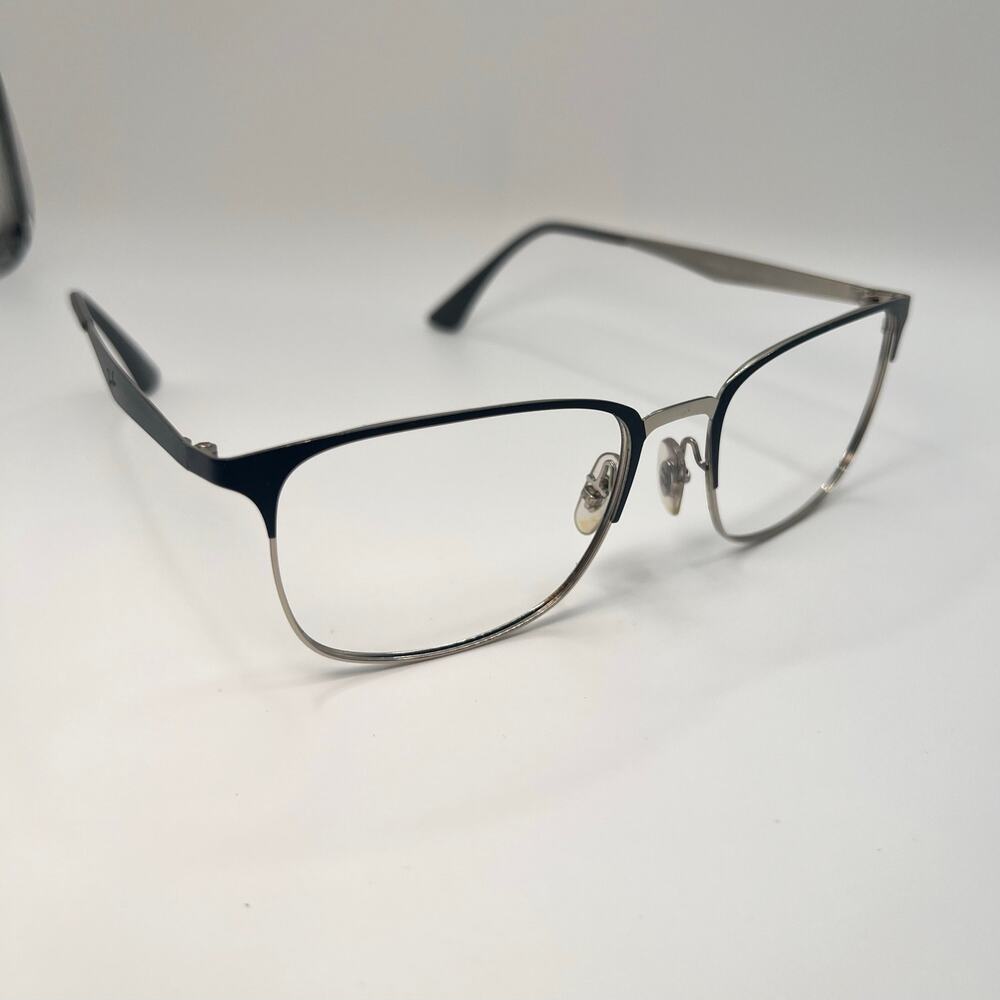 Ray-Ban RB6421 3004 Eyeglasses Gray Blue Metal Frames 54-18-145